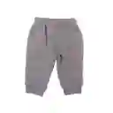 Pantalón Buzo Bebe Niño Gris claro Pillin 6 M