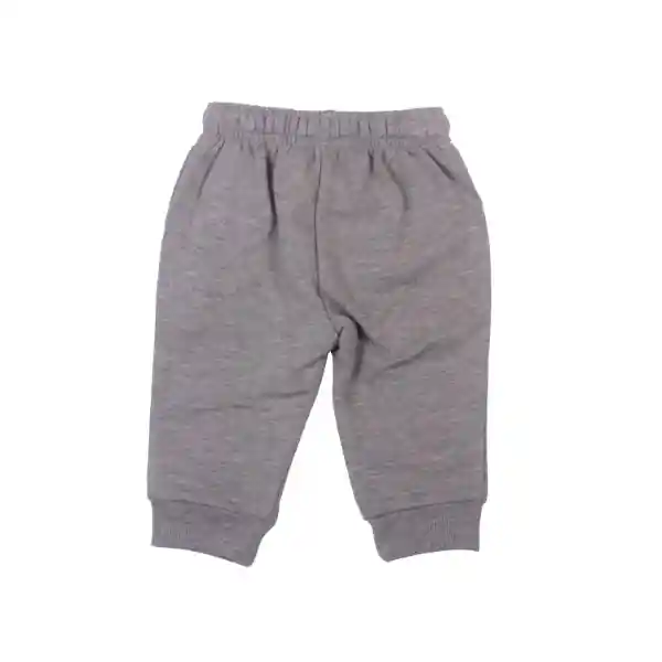 Pantalón Buzo Bebe Niño Gris claro Pillin 6 M