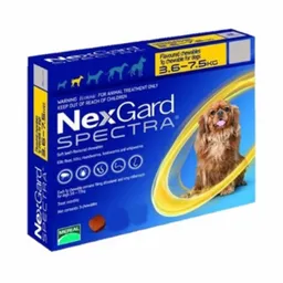 Nexgard Spectra Antiparasitario Mascota 3.6-7.5 Kg