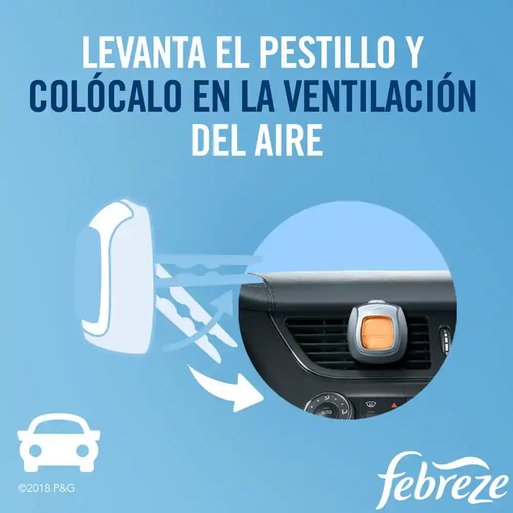 Febreze Aromatizante Para Automóvil Tipo Clip Hawaiian Aloha