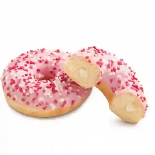 Donut Pink & White