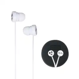 Miniso Audífonos de Cable Negro Panda We Bare Bears