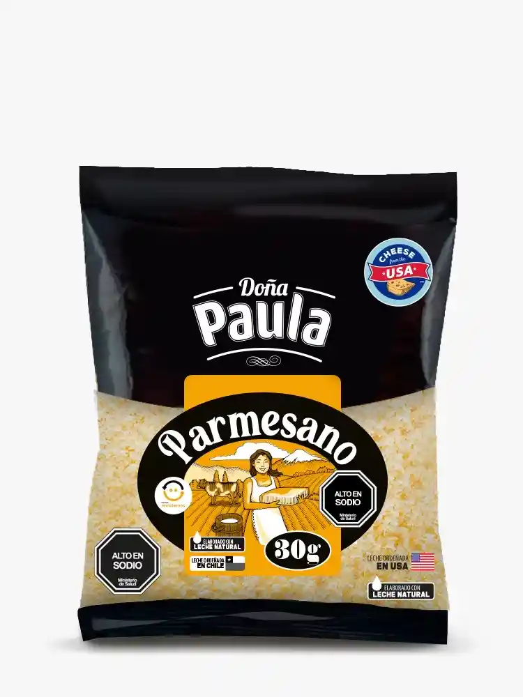 Queso Parmesano Rallado Sachet