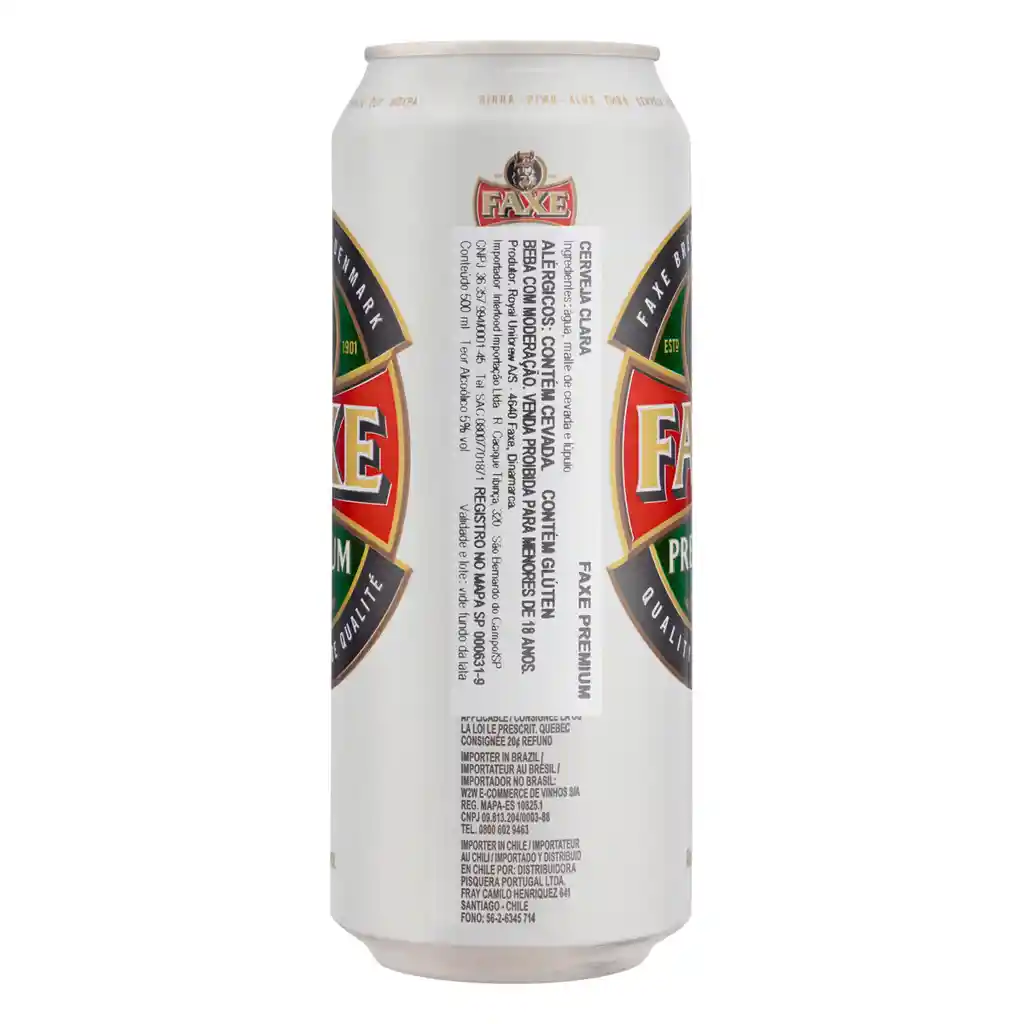 Faxe Cerveza Premium Pils 5°