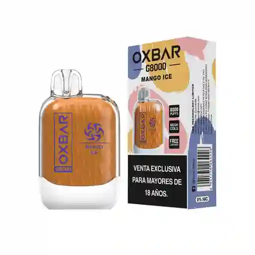 Vaportek Vaporizador Oxbar Mango Ice 8000 Puffs 5%