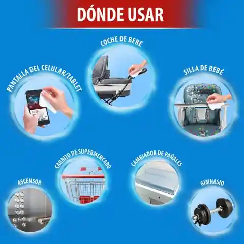 Lysol Toallitas Desinfectantes Lemon & Lime 35 unid.