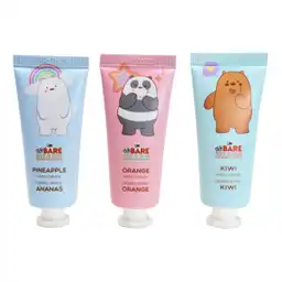 Miniso Set de Crema Para Manos we Bare Bears Frutas