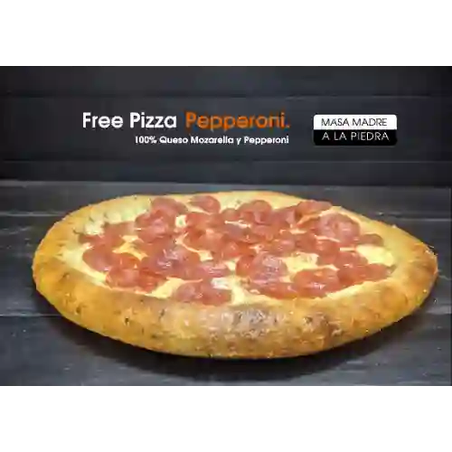Free Pizza Familiar Pepperoni