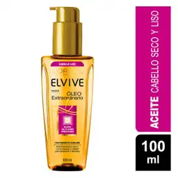 Elvive Tratamiento Capilar Aceite Óleo Extraordinario Cabello Liso