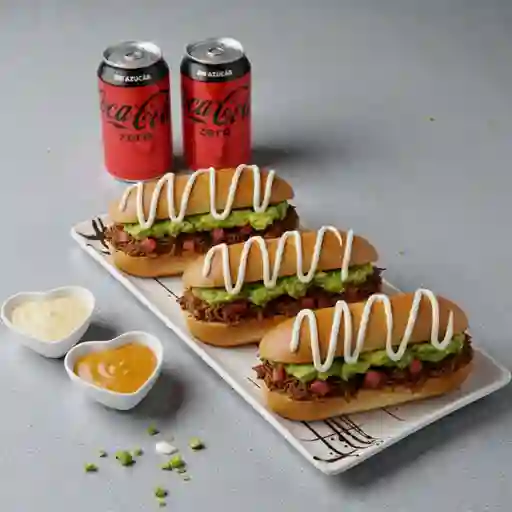 Promo 4 Ases Italianos 2 Bebidas 350