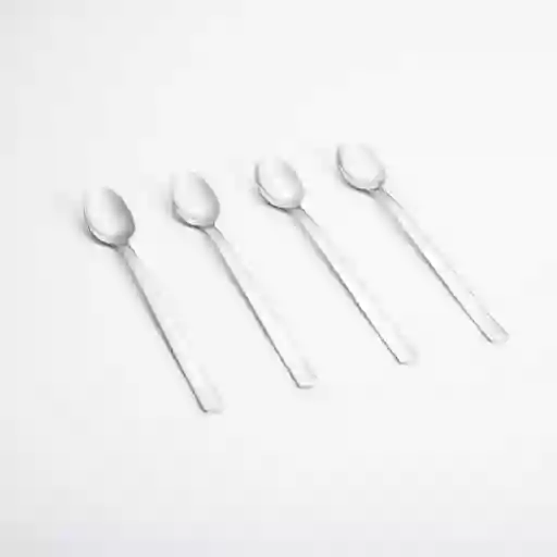 Set Cucharas Acero Inoxidable Para Café Helado