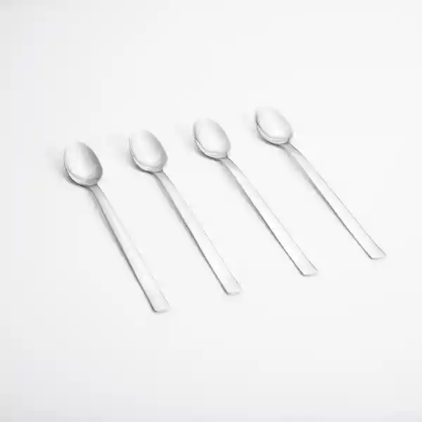 Set Cucharas Acero Inoxidable Para Café Helado