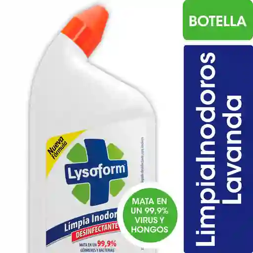 Lysoform Desinfectante y Limpiador de Inodoros Lavanda