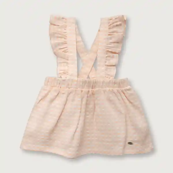 Conjunto Jumper Bebé Niña Rosado Talla 3M Opaline