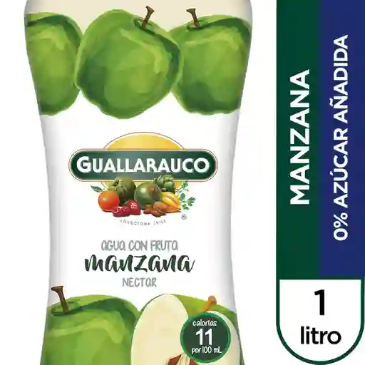 Guallarauco Agua Manzana 1 Lt