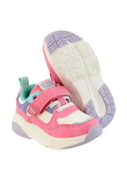 Zapatillas Sport Principiante Niña Rosado 22 832 Ficcus