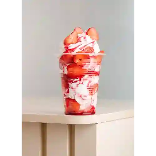 Frutilla con Crema