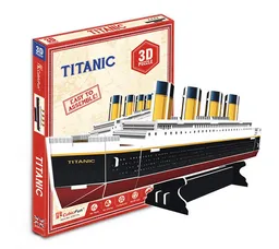 Cubic Fun 3d Puzzle Titanic