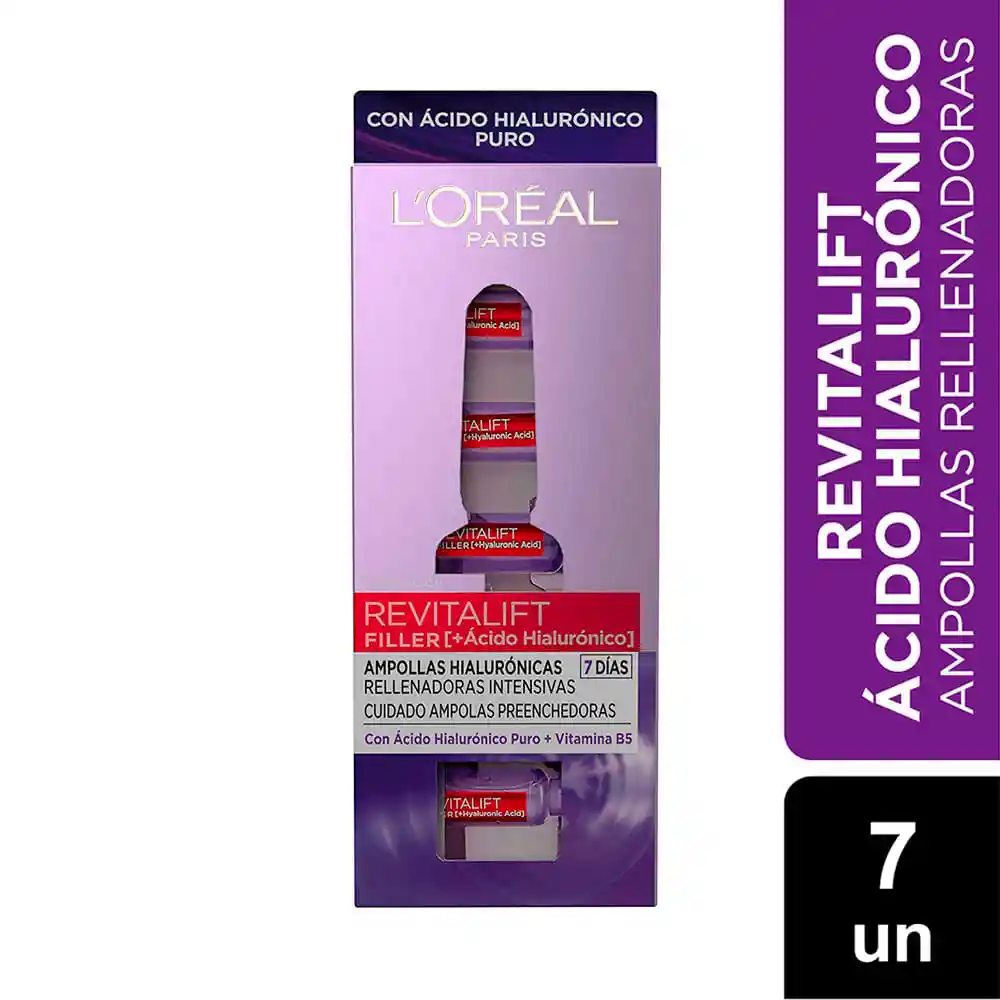 Loreal Paris Ampollas Rellenadoras Intensivas Revtitalift Filler