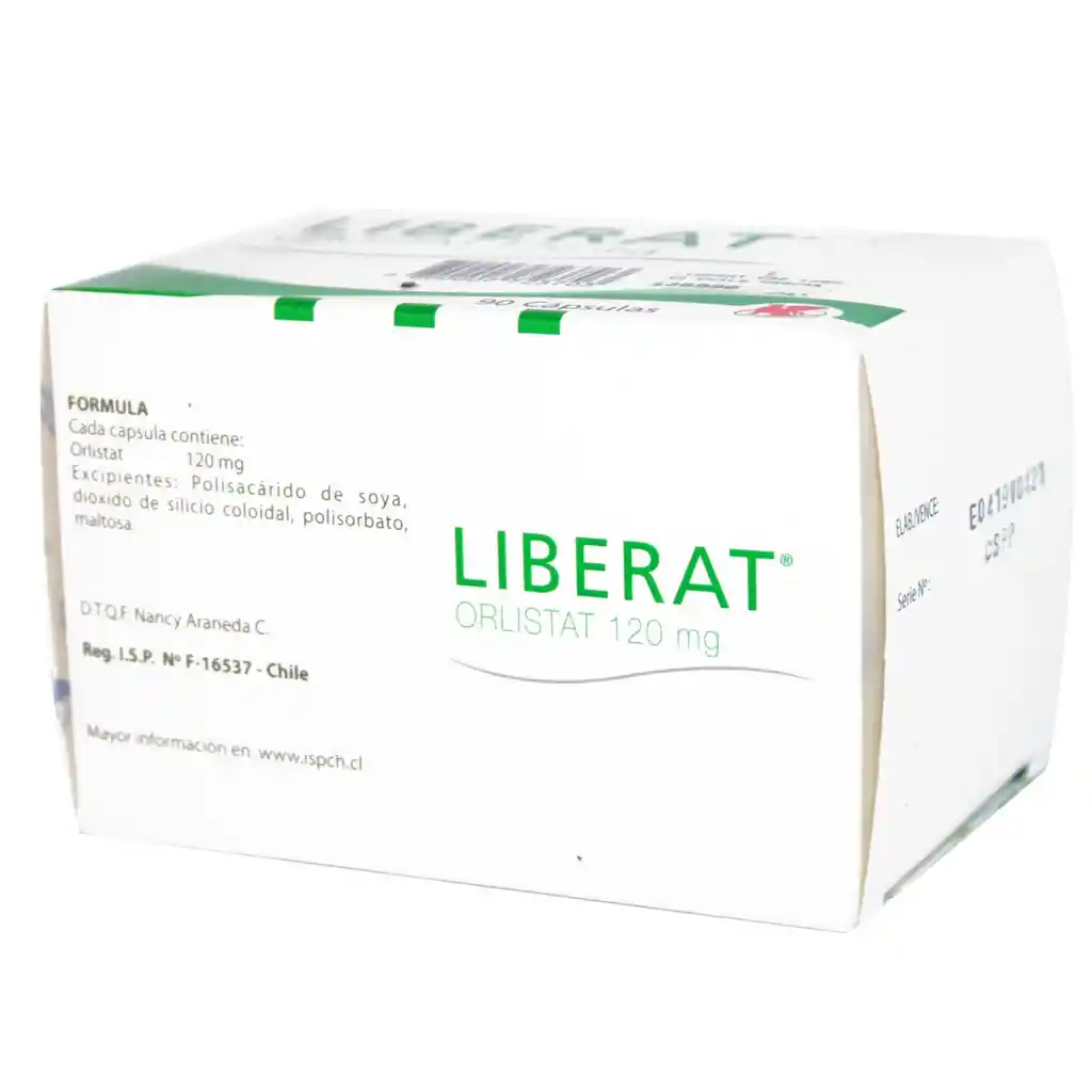 Laboratorio Chile Liberat Principio Activo Orlistat