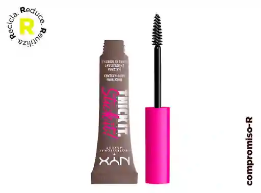 Nyx Máscara de Cejas Thick It Stick It Cool Ash Brown