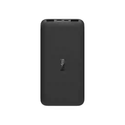 Power Bank 10000 mAh Redmi Negro Batería Externa Xiaomi