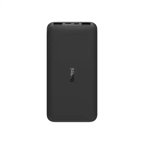 Power Bank 10000 mAh Redmi Negro Batería Externa Xiaomi