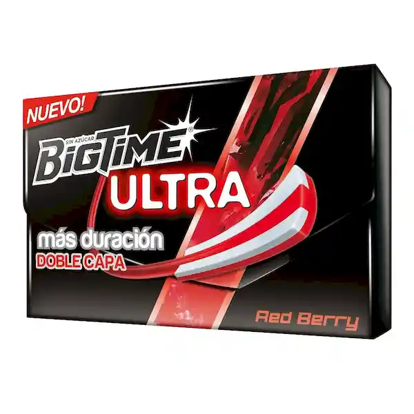 Big Time Chicle Ultra Red Berry