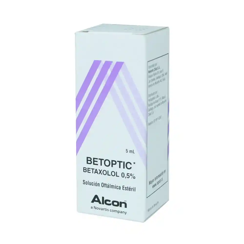 Betoptic 0,5 % x 5 mL Solucion Oftalmica