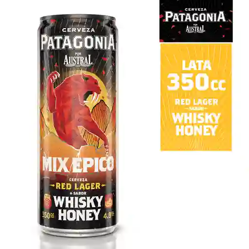 Cerveza Patagonia Red Lager Whisky Honey