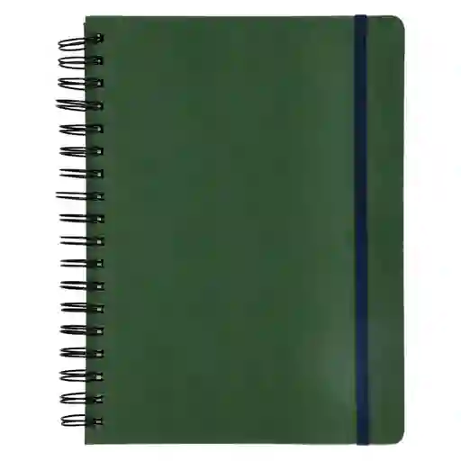 Cuaderno Espiral Tela 18 x 24 cm