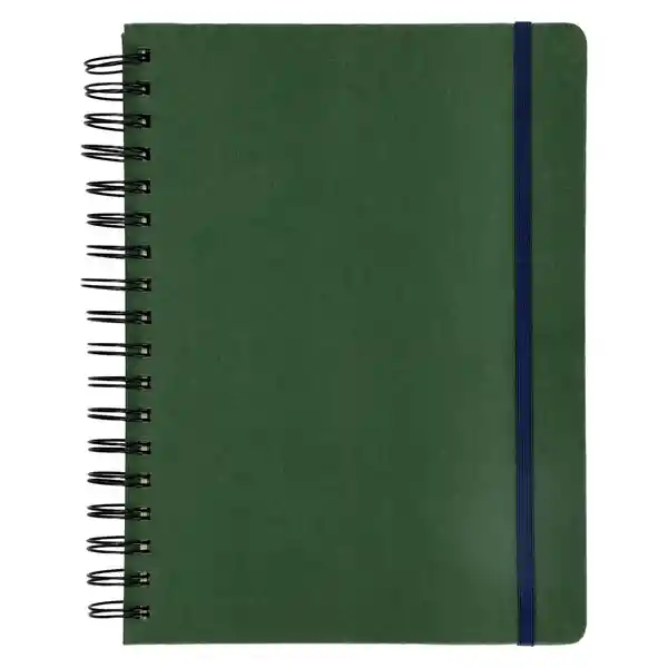 Cuaderno Espiral Tela 18 x 24 cm