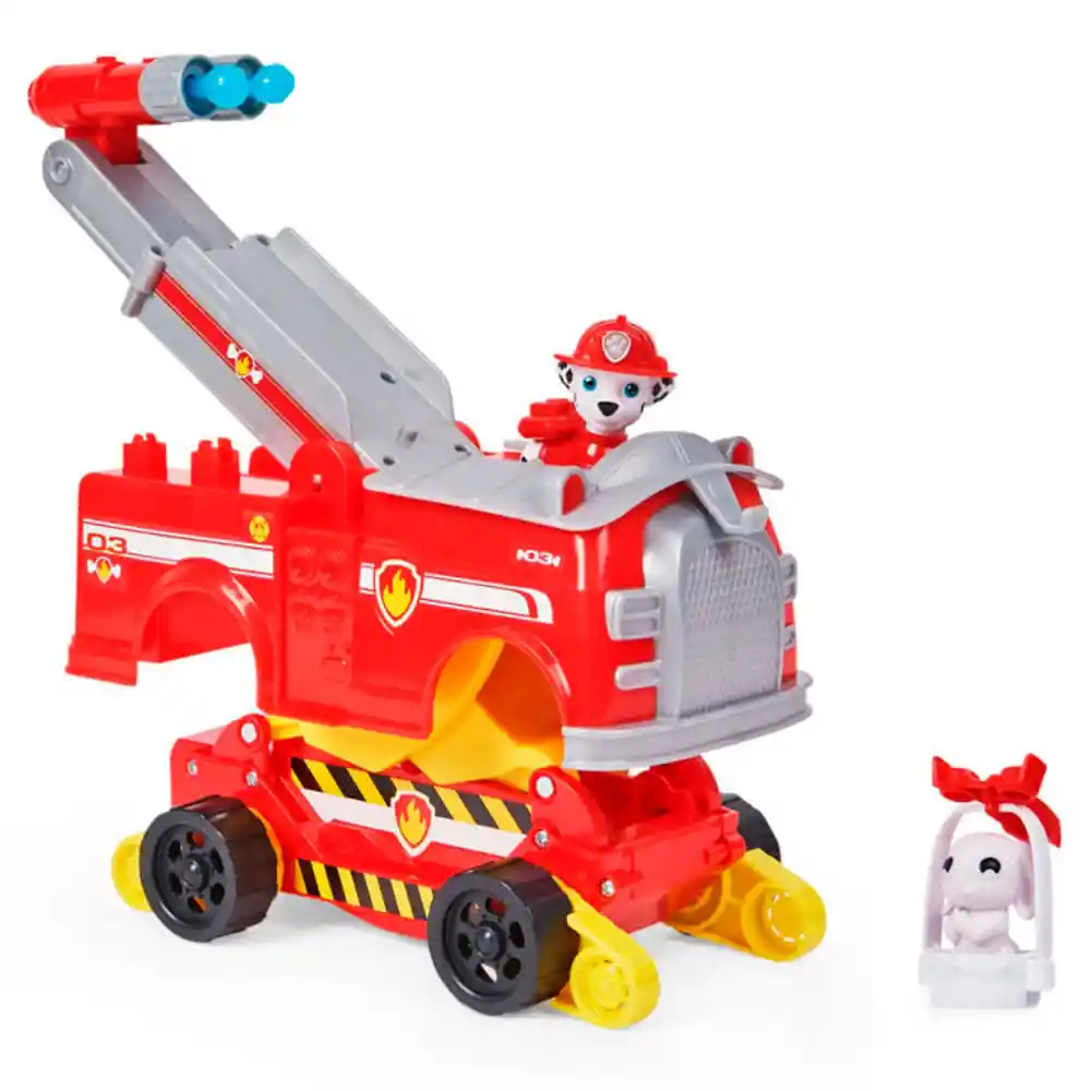 Vehículo Transformable de Rescate Paw Patrol Marshall