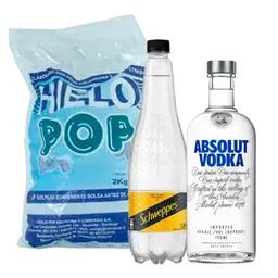 Combo Vodka Absolut Tonic