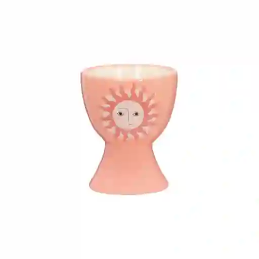 Copa de Huevo Con Diseño Rosa Casaideas