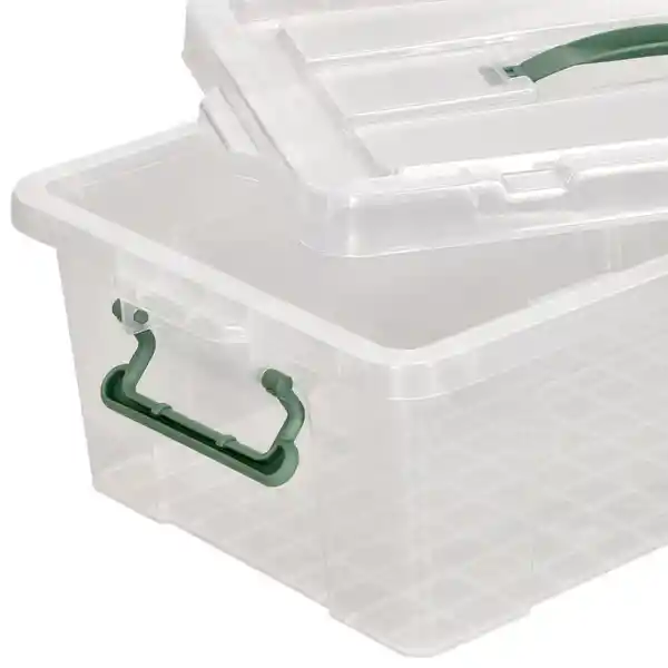 Caja Plástica Con Tapa 12.5 L Casaideas