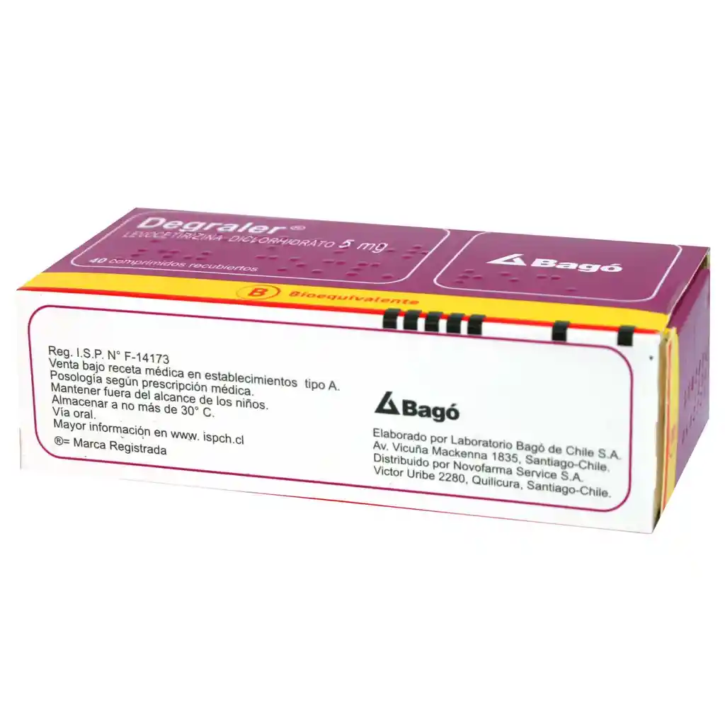 Degraler Plus 5 mg Comprimidos Bucodispersables