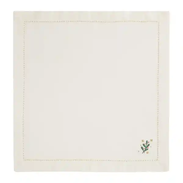 Set de Servilleta de Algodón Bordadas Casaideas
