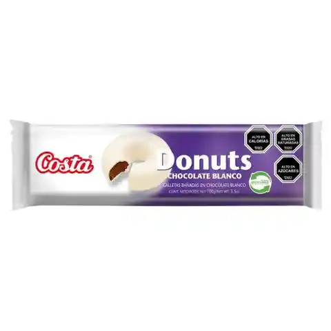 Costa Galletas de Chocolate Blanco Donuts