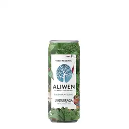 Aliwen Vino Blanco Sauvignon Blanc Undurraga 250 mL