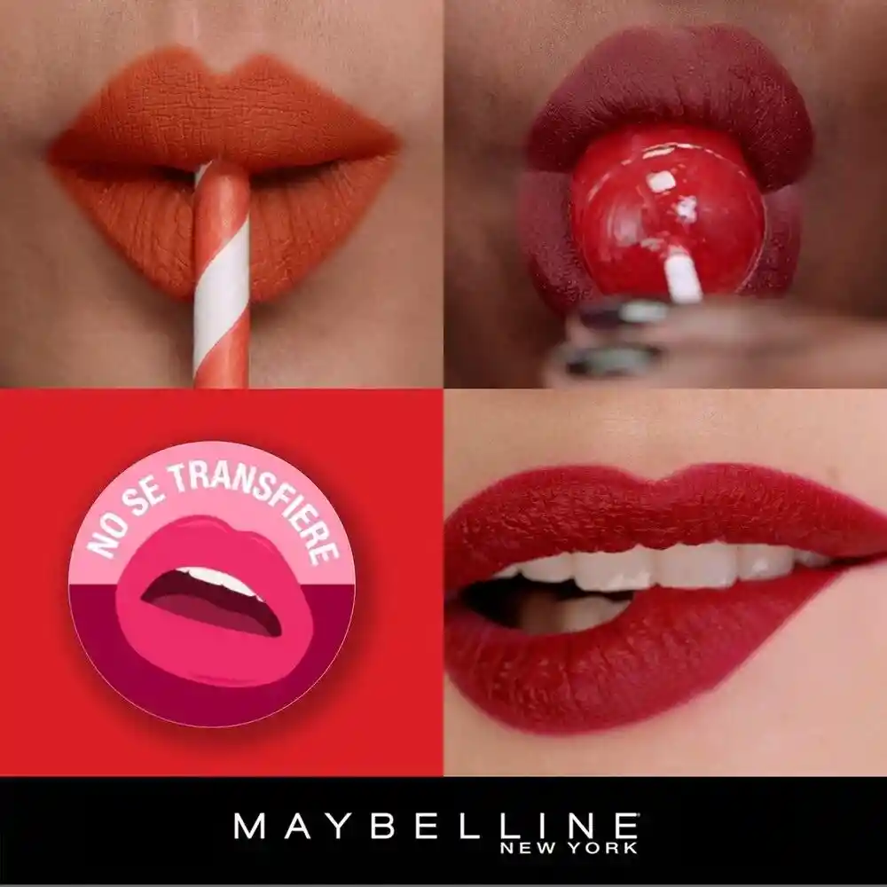 Maybelline Labial Líquido Superstay Matte Ink 70 Amazonian