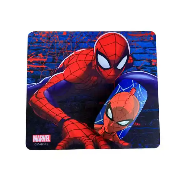 Kit Mouse Inalámbrico y Mouse Pad Spiderman 2