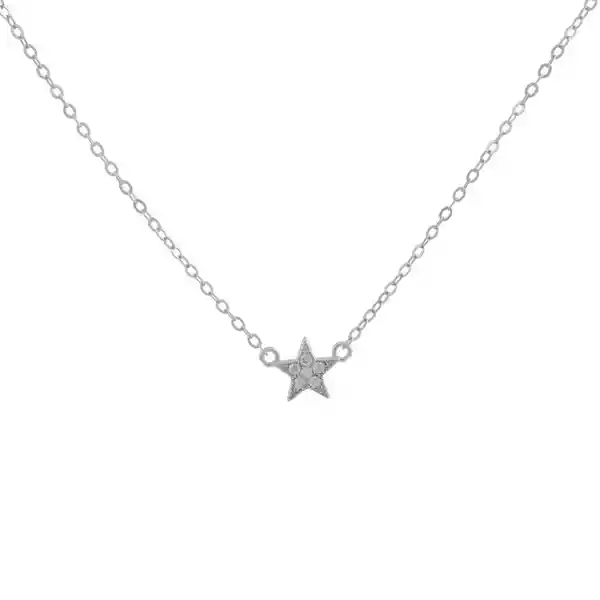 Boaz Collar Estrella Plata