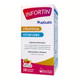 Infortin ® Masticable X 30 Comprimidos Mastic.