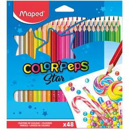 48 Lápices De Colores Color Peps Maped