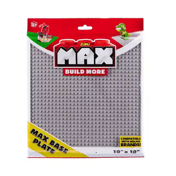 Zuru Base Para Bloques de Max Gris 25 cm