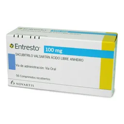 Entresto 100 mg Comprimidos Recubiertos