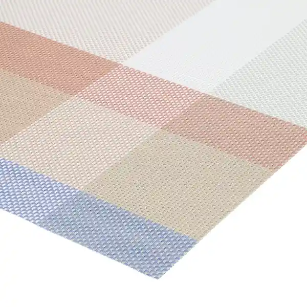 Individual Plástico Metal Cuadros Casaideas