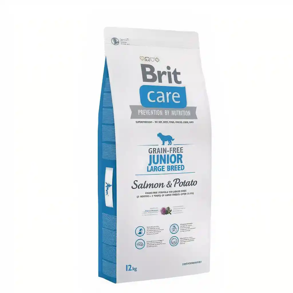 Brit Care Alimento para Perro Junior Large Breed Salmón 