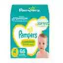 Pampers Pañal Swaddlers S4 Super